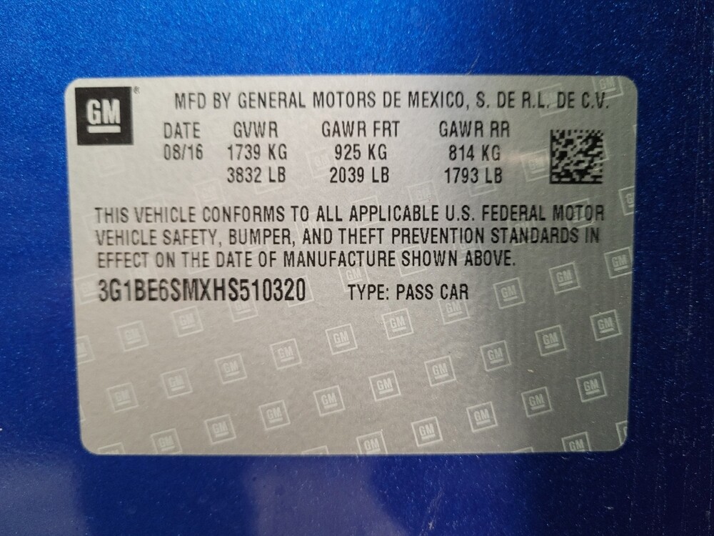 2017 Chevrolet Cruze in Riverside, CA 92504 - 18092516 33