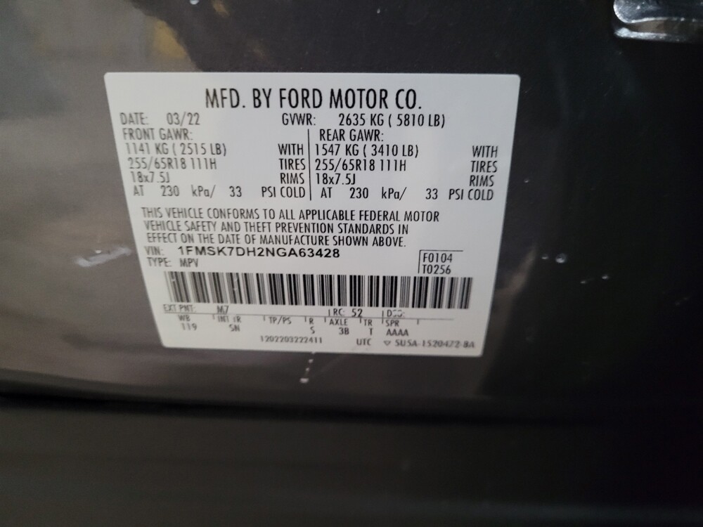 2022 Ford Explorer in Chesapeake, VA 23320 - 18092525 33