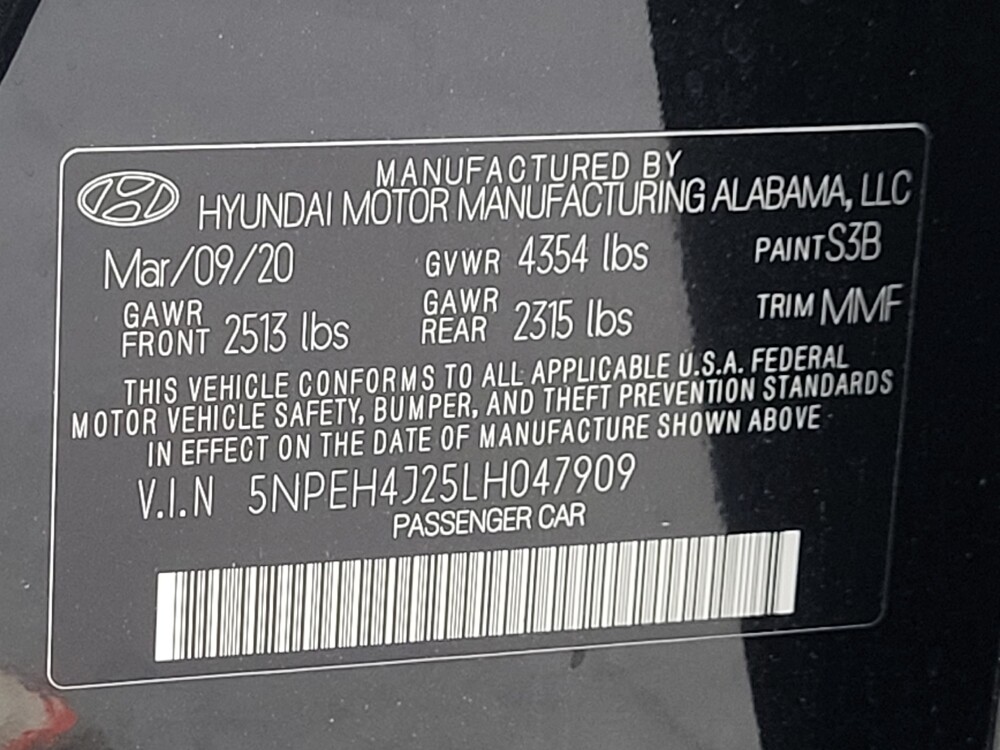 2020 Hyundai Sonata in Huntsville, AL 35816 - 18092541 33