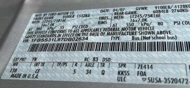 2007 Ford E-350 and Econoline 350 in Blauvelt, NY 10913 - 18092578 22
