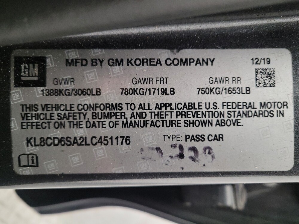 2020 Chevrolet Spark in Downey, CA 90241 - 18092616 33