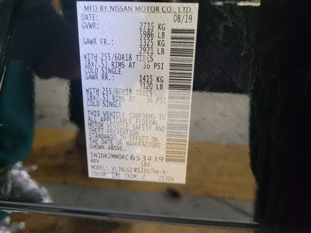 2019 Nissan Pathfinder in Morrow, GA 30260 - 18092625 33