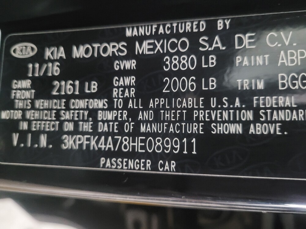 2017 Kia Forte in Union City, GA 30291 - 18092627 33