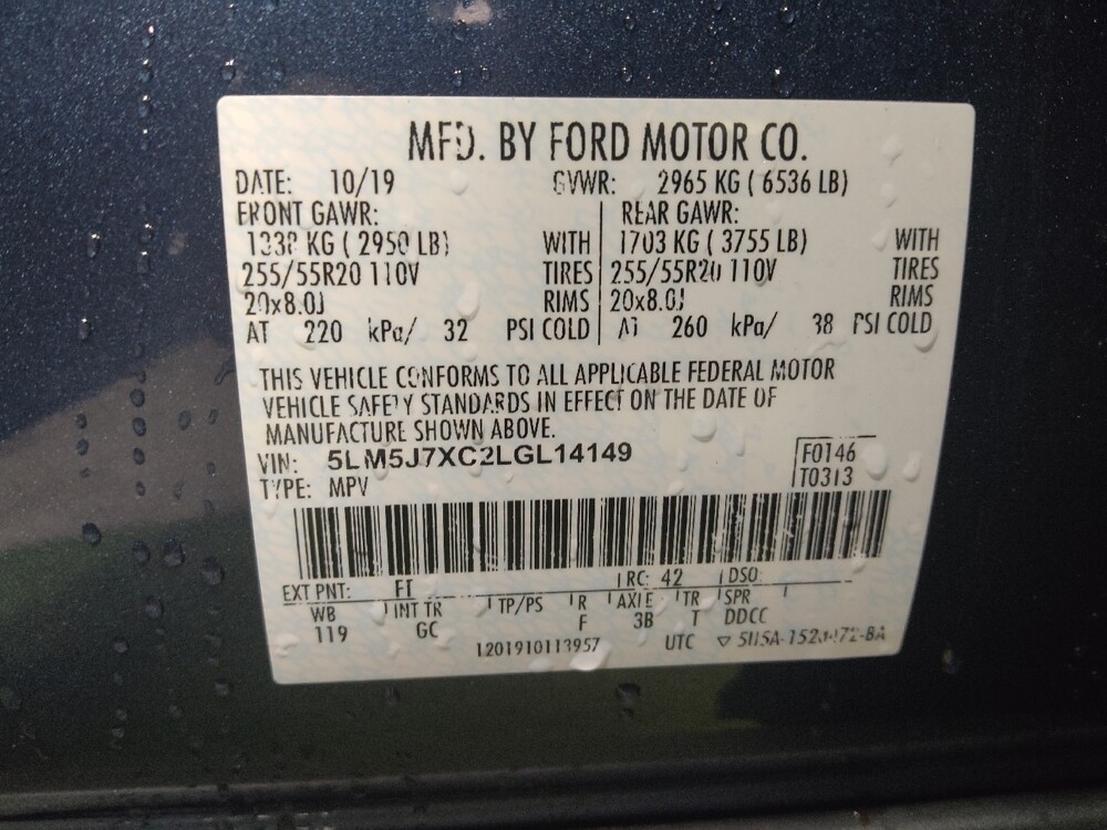 2020 Lincoln Aviator in Pelham, AL 35124 - 18092637 33