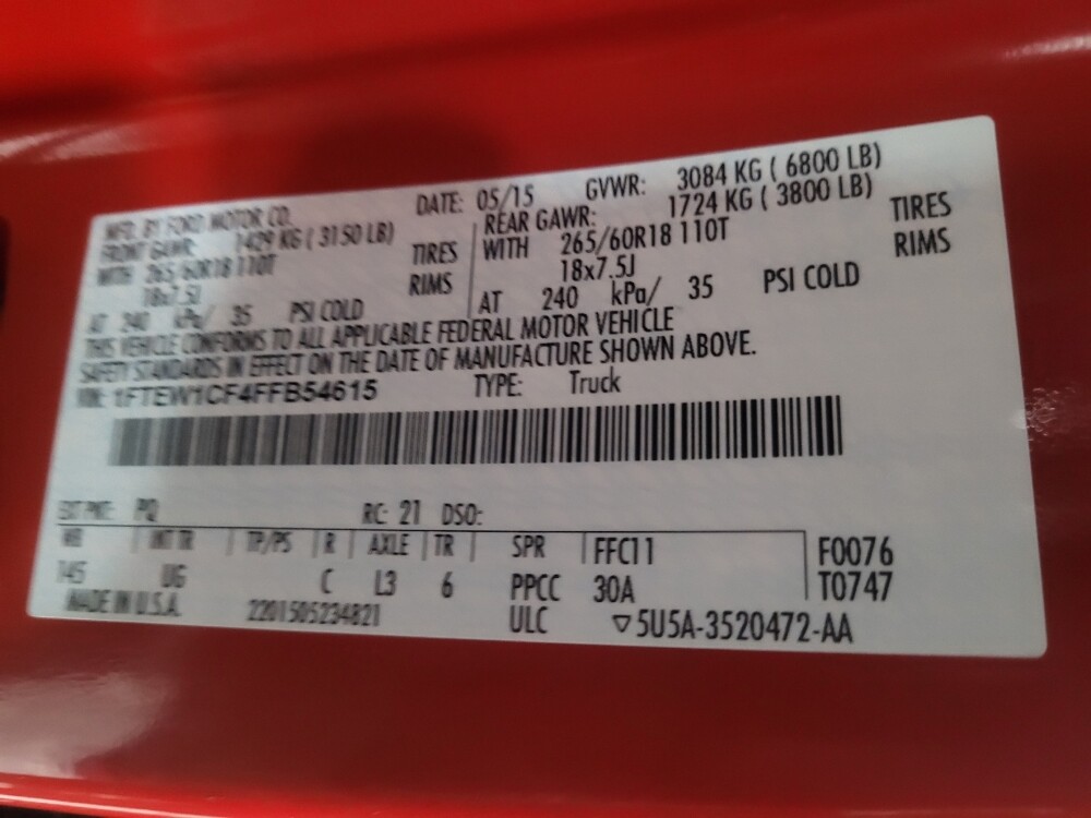 2015 Ford F150 in Stone Mountain, GA 30083 - 18092644 33