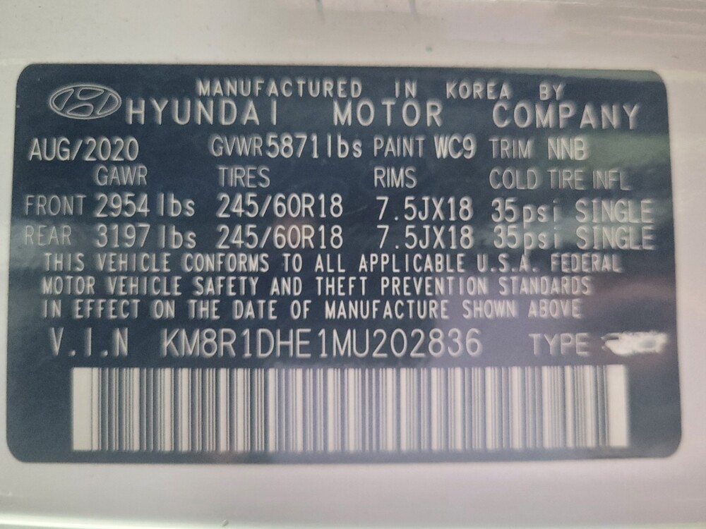 2021 Hyundai Palisade in Union City, GA 30291 - 18092650 33