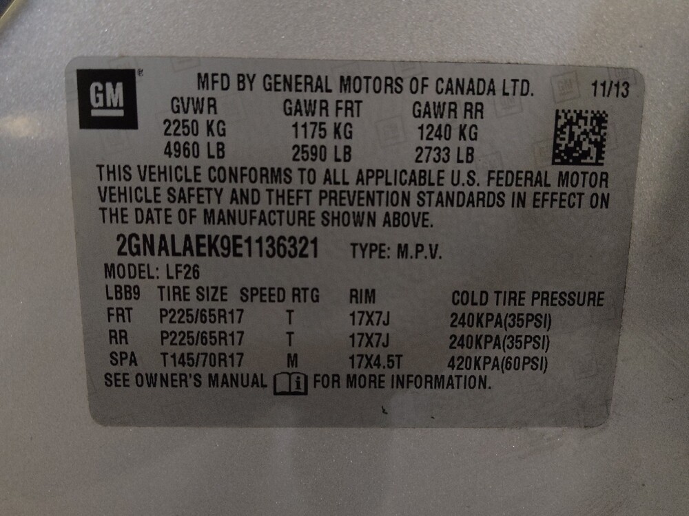 2014 Chevrolet Equinox in Savannah, GA 31419 - 18092657 33