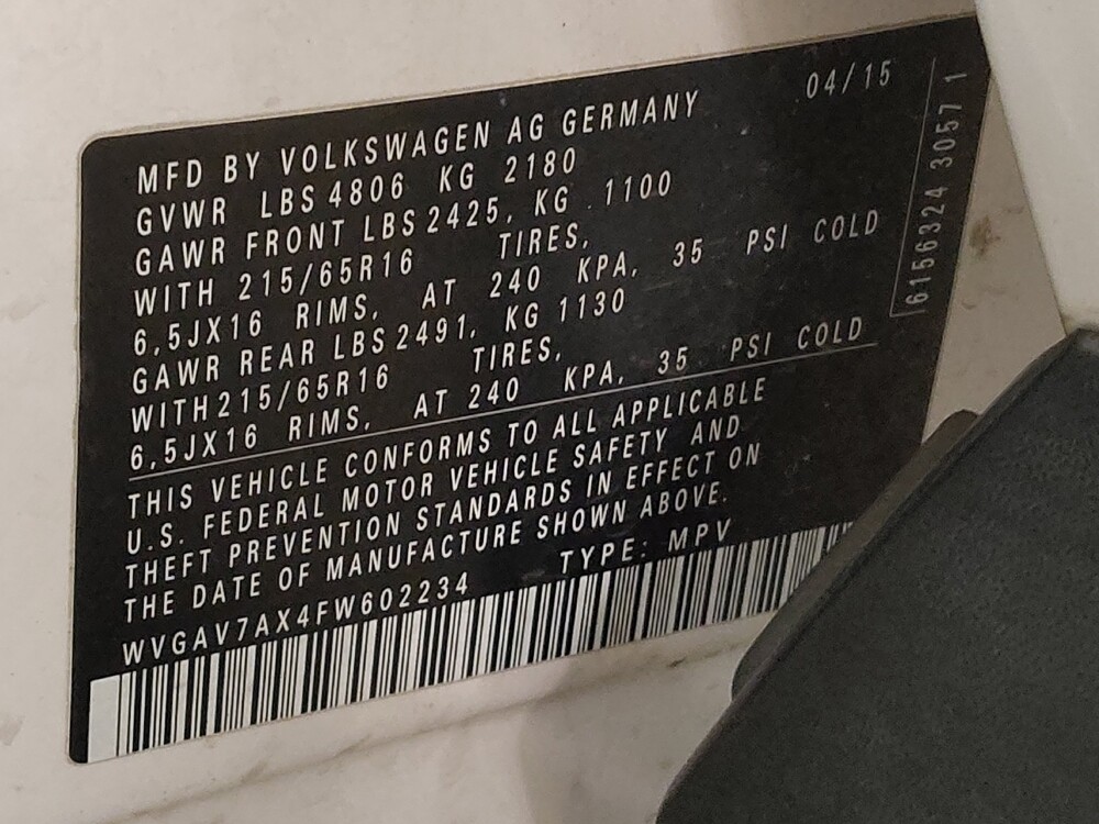 2015 Volkswagen Tiguan in Fort Worth, TX 76116 - 18092662 33