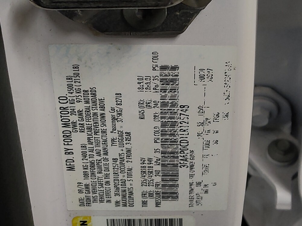 2020 Ford Fusion in Fort Worth, TX 76116 - 18092674 33