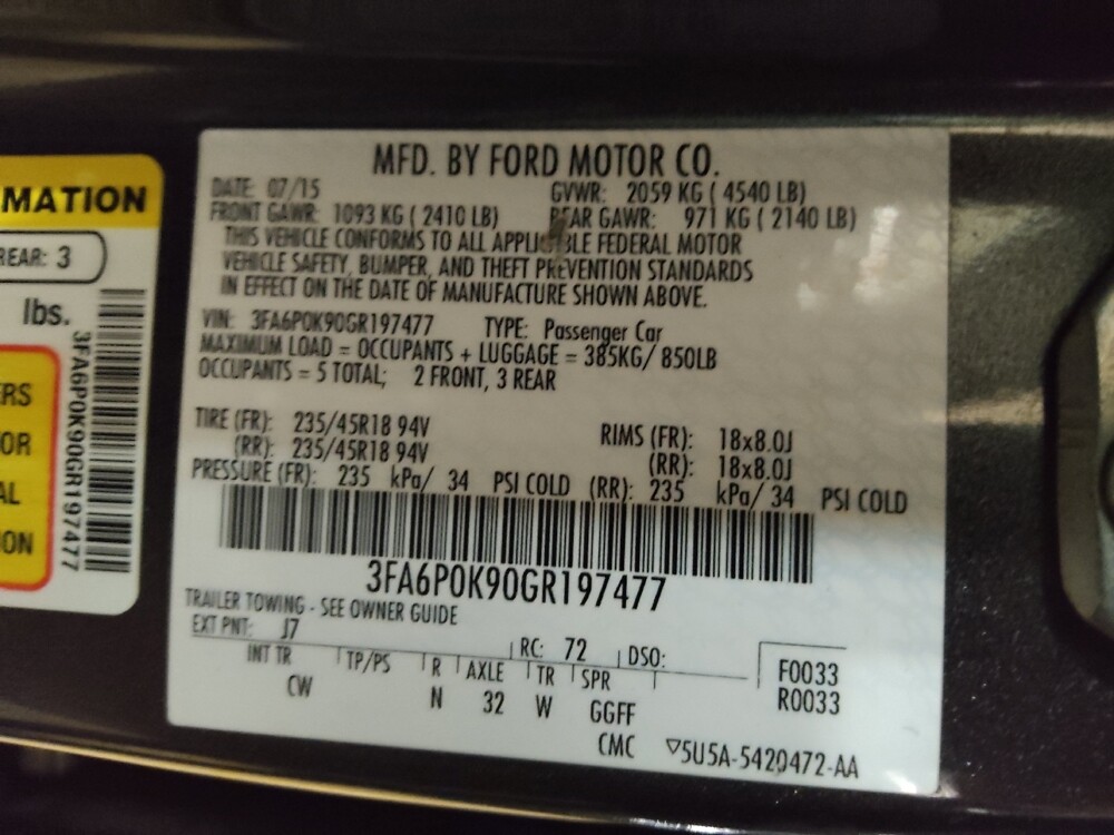 2016 Ford Fusion in Lubbock, TX 79424 - 18092678 33