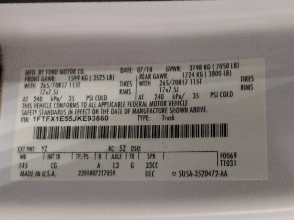 2018 Ford F150 in Arlington, TX 76011 - 18092680 33