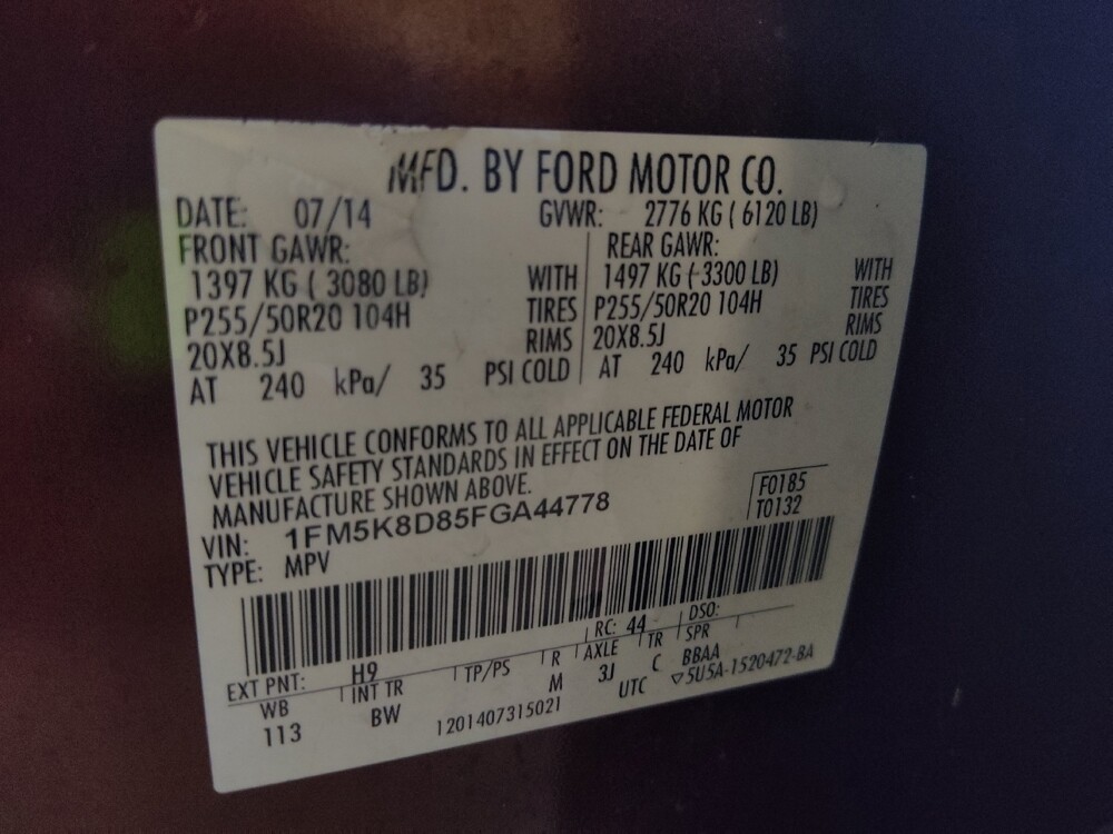 2015 Ford Explorer in Tampa, FL 33612 - 18092700 33