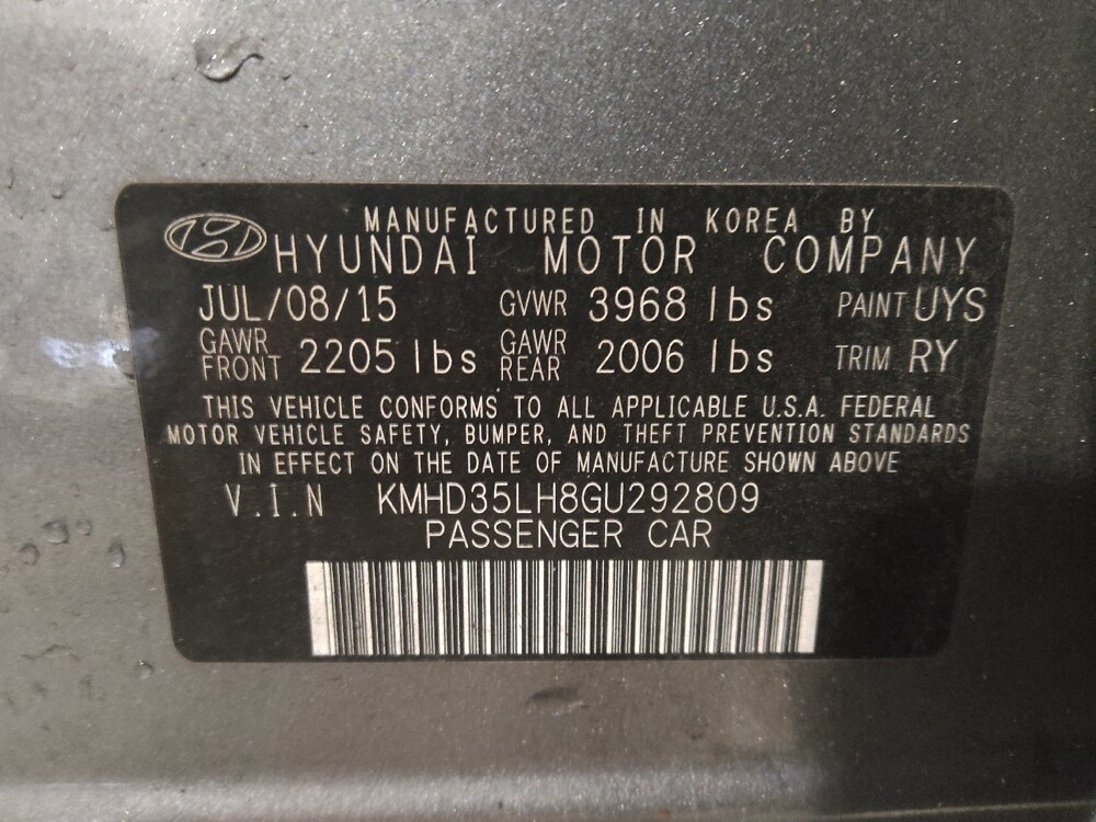 2016 Hyundai Elantra in Savannah, GA 31419 - 18092719 33