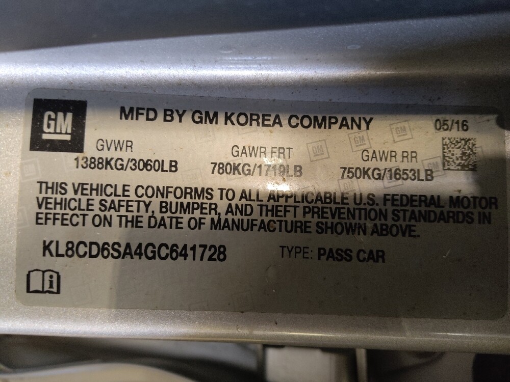 2016 Chevrolet Spark in Hialeah, FL 33014 - 18092721 33