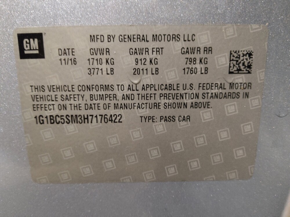 2017 Chevrolet Cruze in Sanford, FL 32773 - 18092724 33