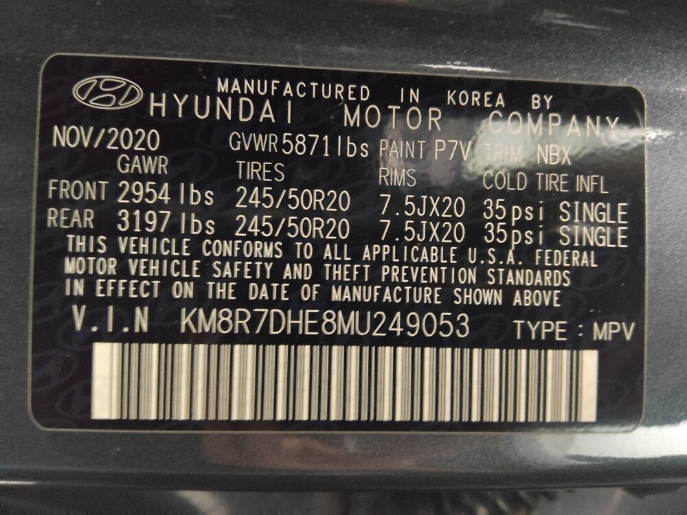 2021 Hyundai Palisade in Sanford, FL 32773 - 18092733 33