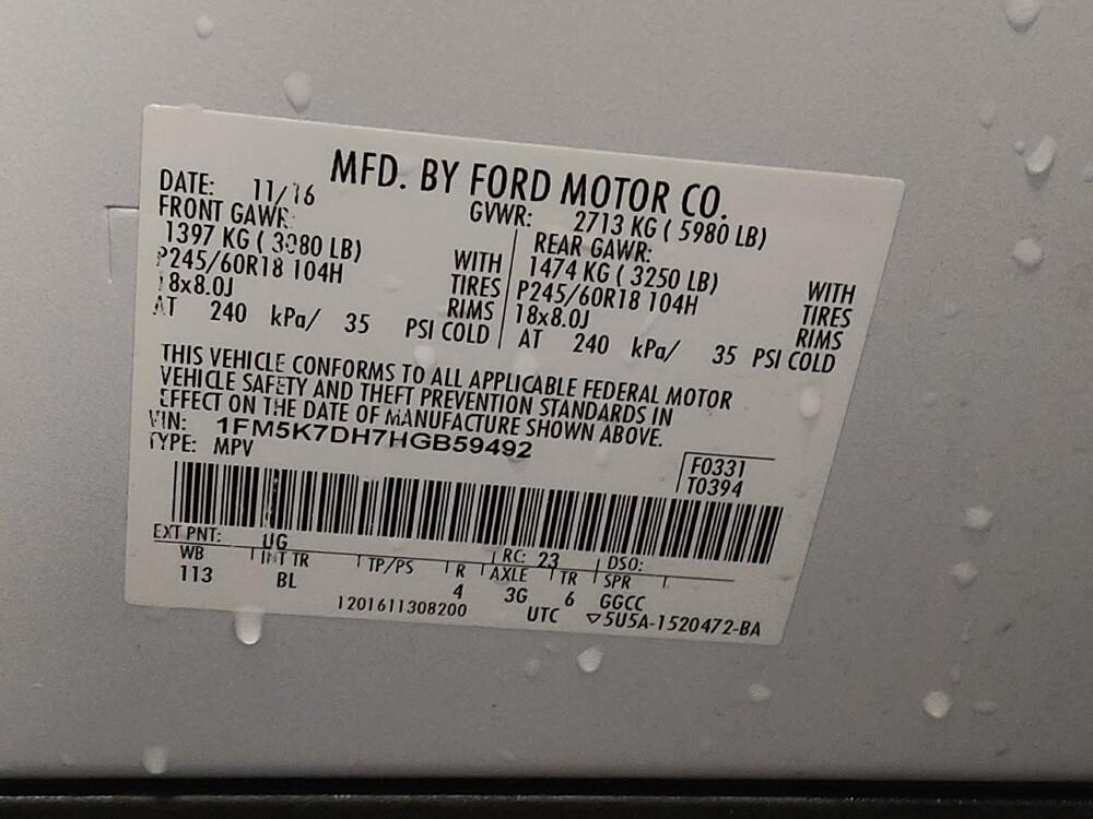 2017 Ford Explorer in Greenville, SC 29607 - 18092745 33