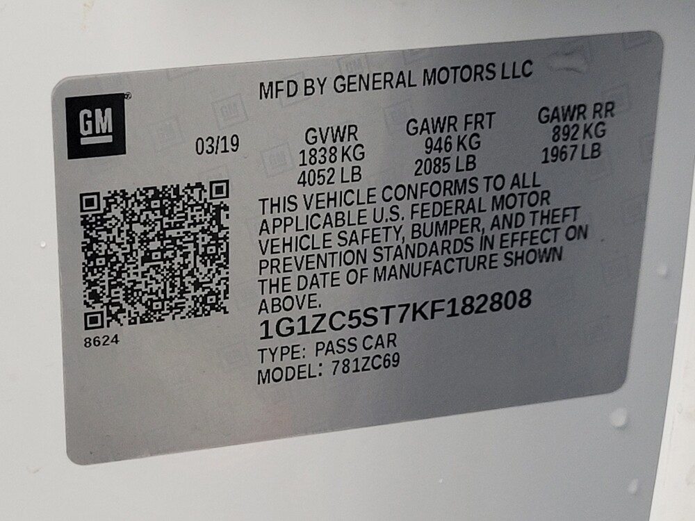 2019 Chevrolet Malibu in Memphis, TN 38115 - 18092767 33