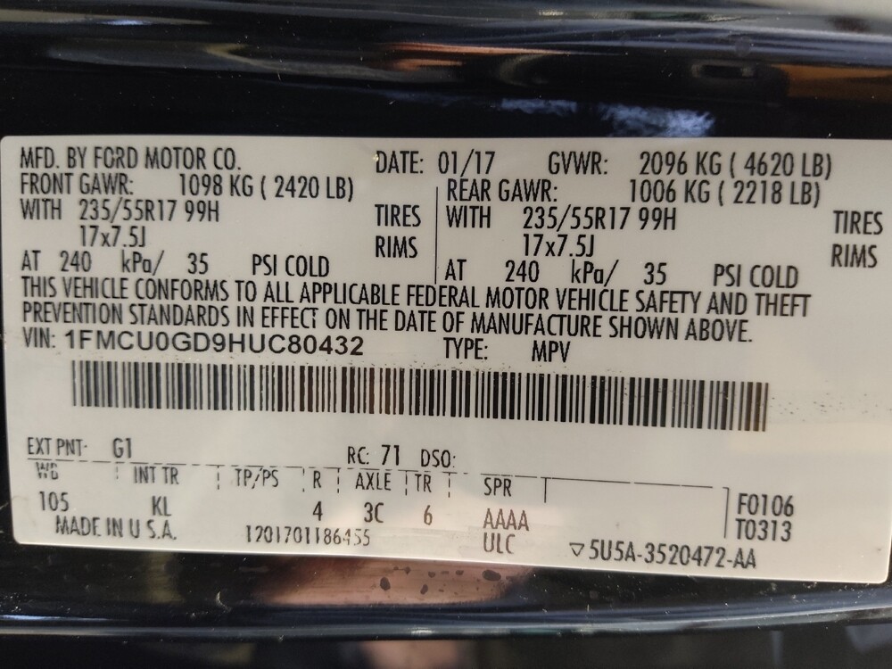 2017 Ford Escape in Houston, TX 77034 - 18092778 33