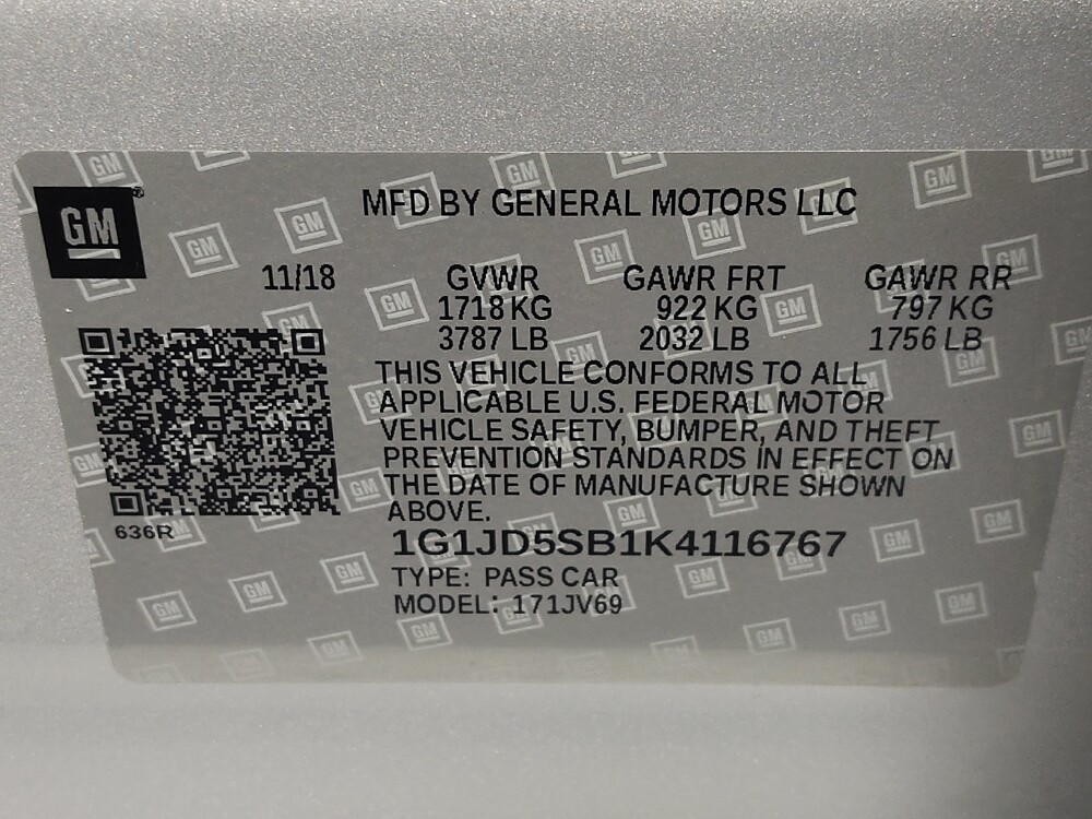 2019 Chevrolet Sonic in Houston, TX 77074 - 18092781 33