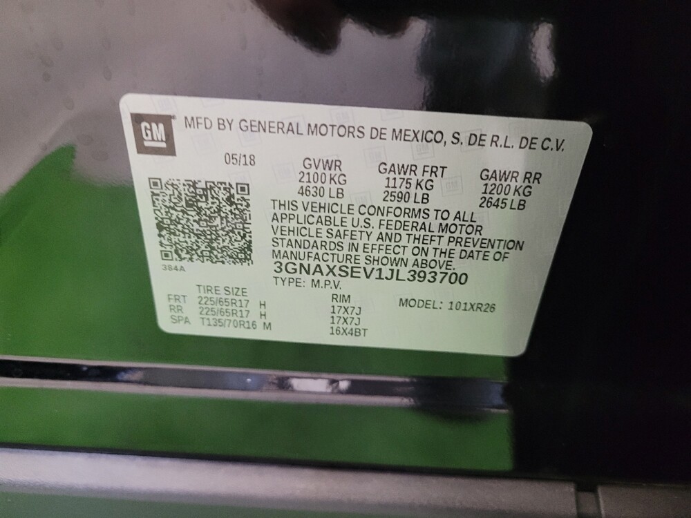 2018 Chevrolet Equinox in Toledo, OH 43617 - 18092786 33