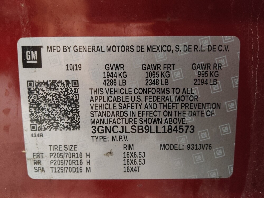 2020 Chevrolet Trax in Lombard, IL 60148 - 18092828 33