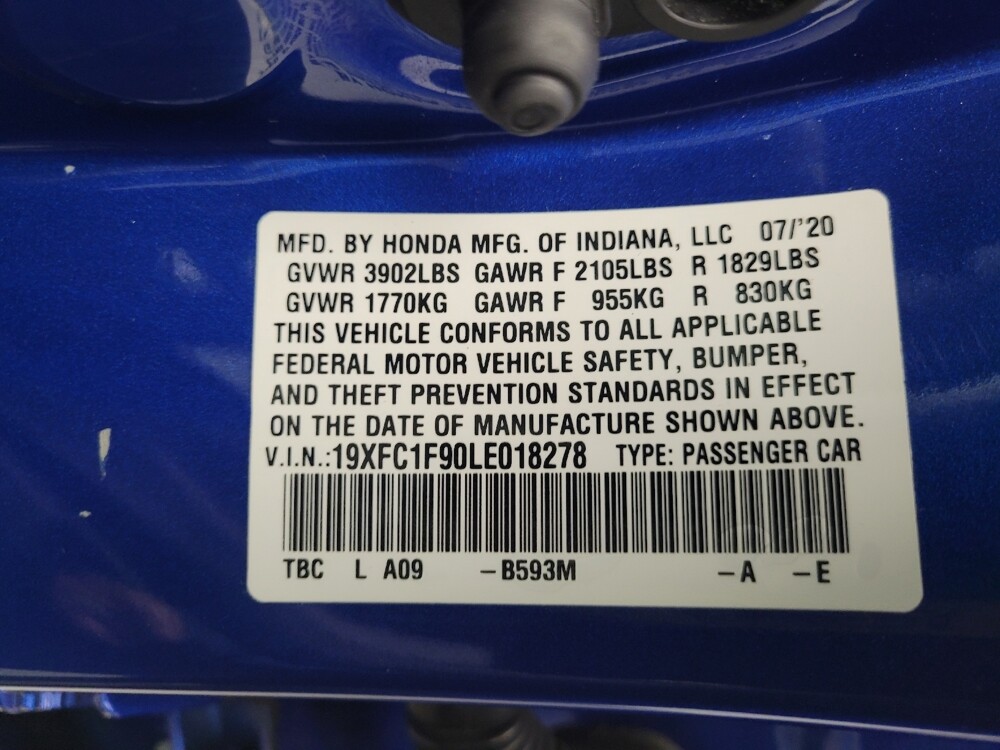 2020 Honda Civic in Grand Rapids, MI 49508 - 18092833 33