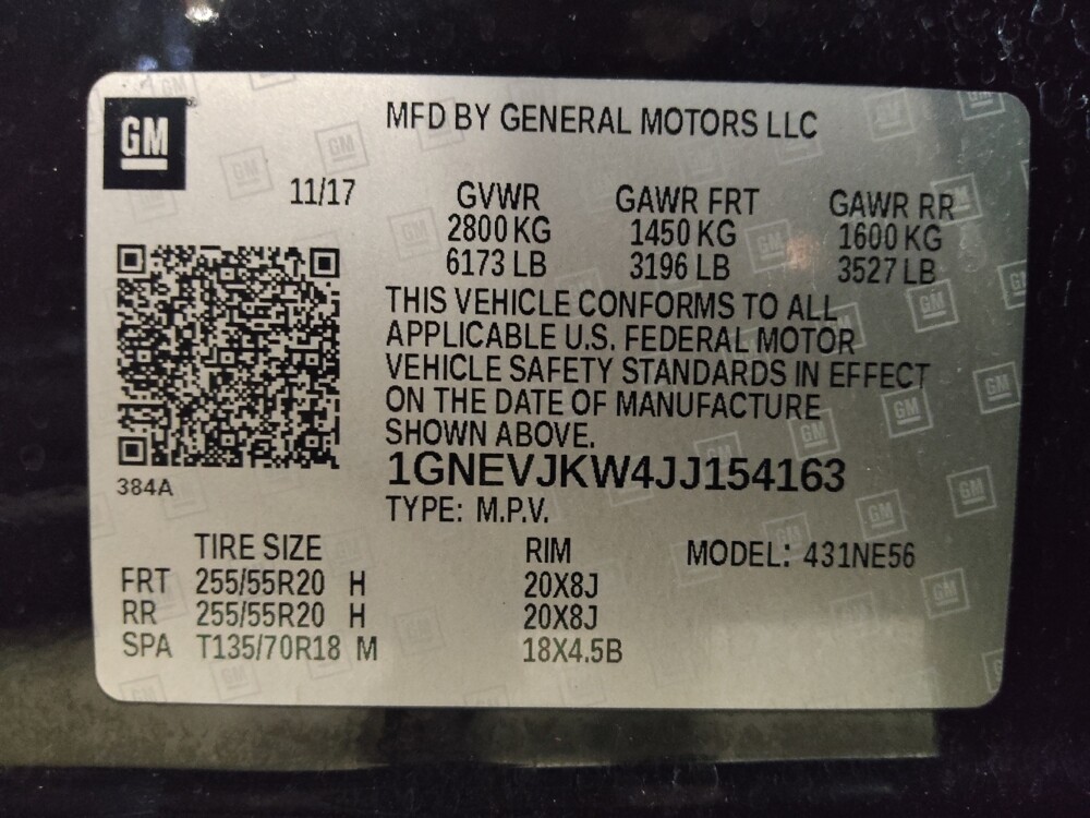 2018 Chevrolet Traverse in Lakeland, FL 33815 - 18092835 33