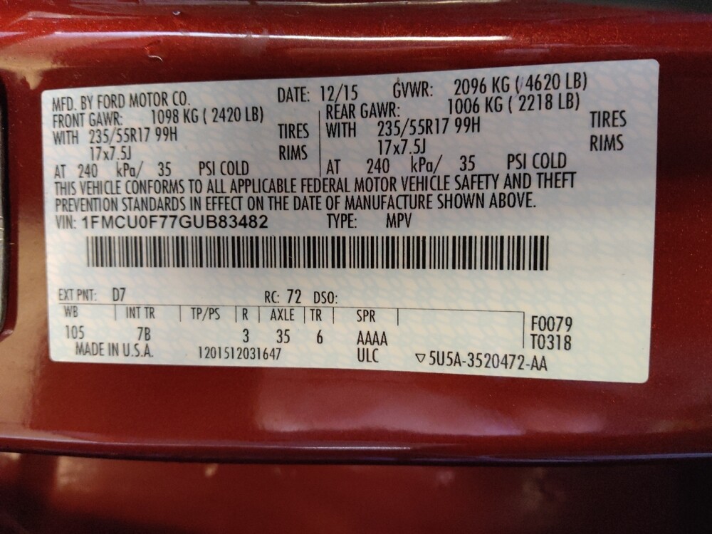 2016 Ford Escape in Albuquerque, NM 87113 - 18092852 33