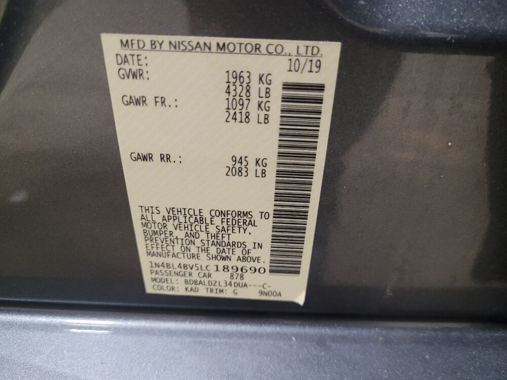 2020 Nissan Altima in Henrico, VA 23223 - 18092869 33