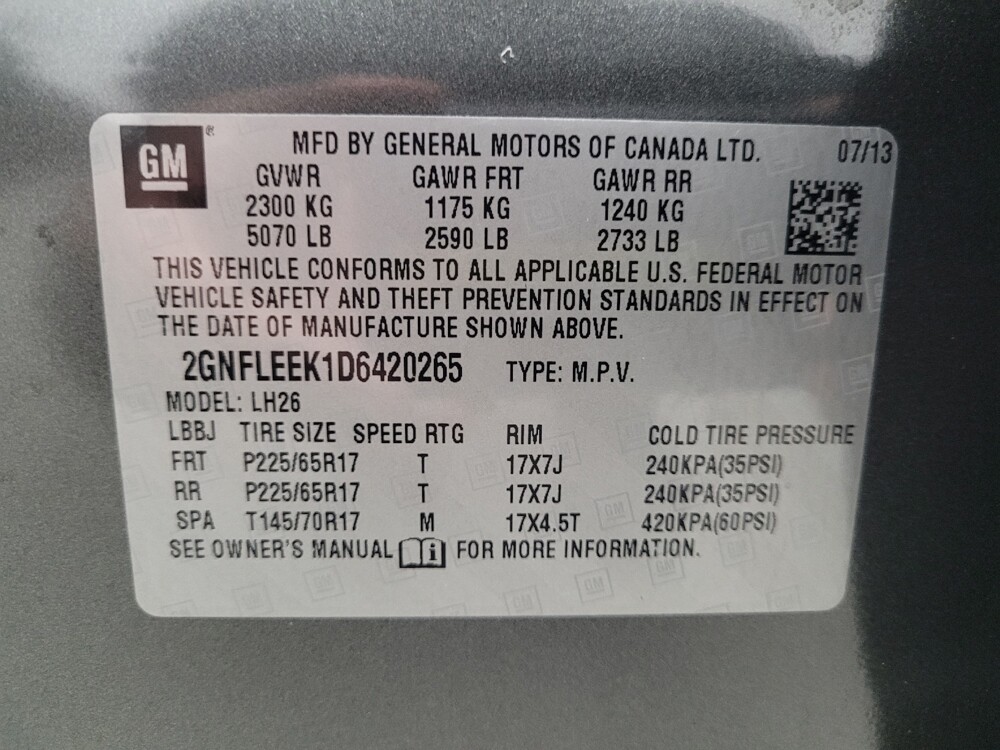 2013 Chevrolet Equinox in Taylor, MI 48180 - 18092887 33