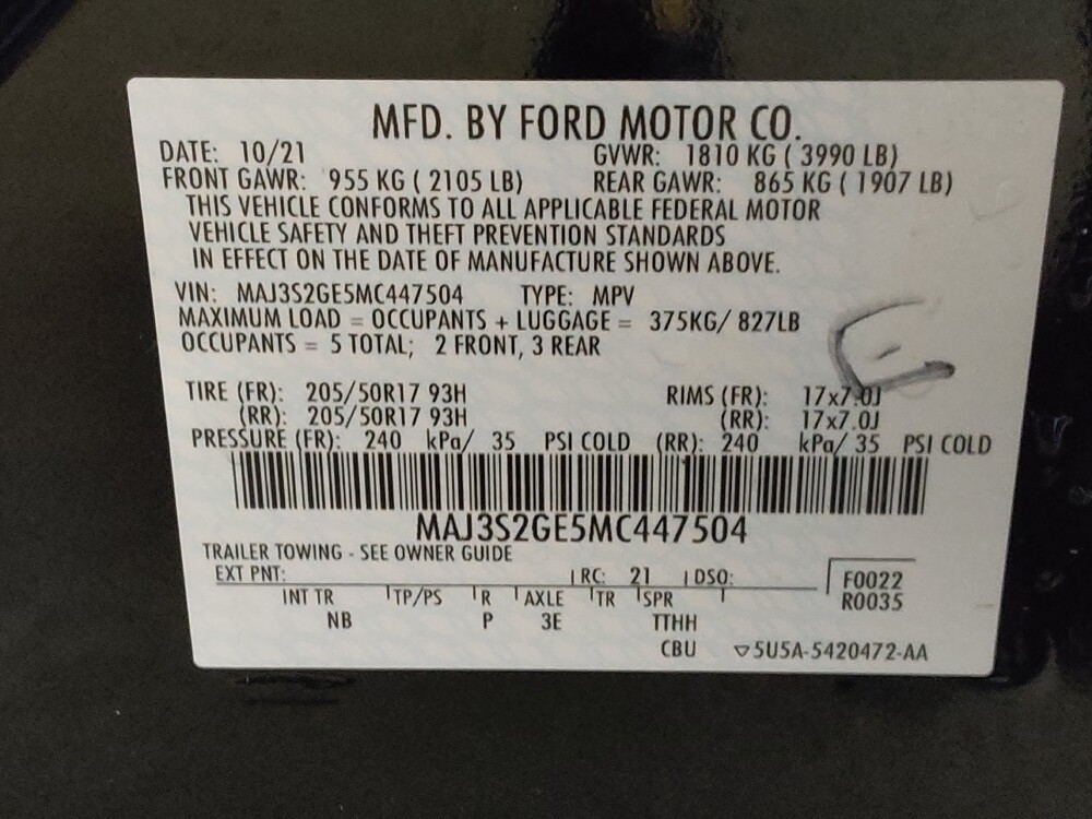 2021 Ford EcoSport in Fayetteville, NC 28304 - 18092897 33