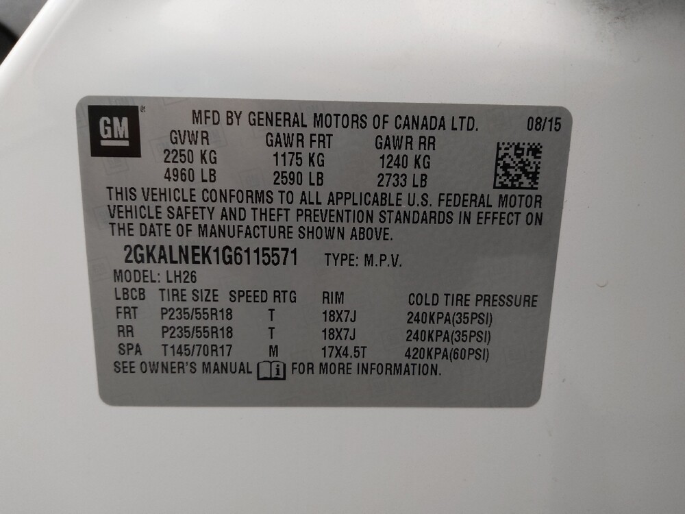 2016 GMC Terrain in Lakewood, CO 80215 - 18092899 33