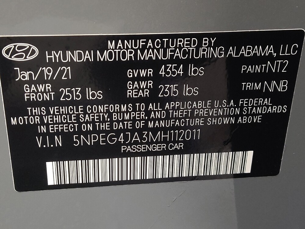 2021 Hyundai Sonata in Houston, TX 77034 - 18092920 33