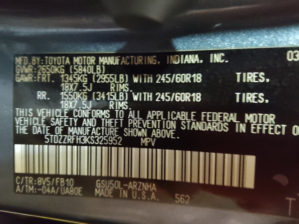 2019 Toyota Highlander in Raleigh, NC 27604 - 18092928 33