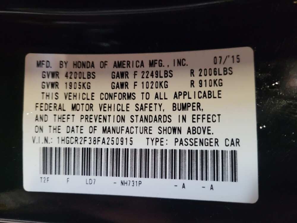 2015 Honda Accord in Riverside, CA 92504 - 18092940 33