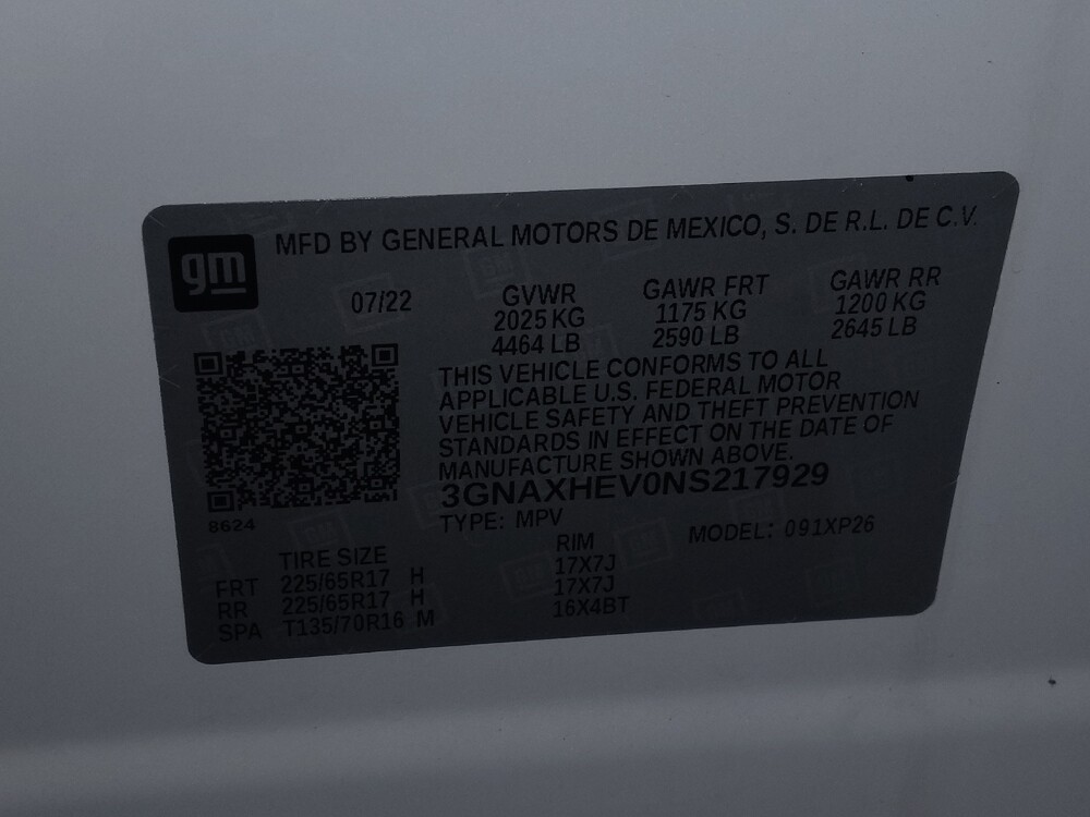 2022 Chevrolet Equinox in Savannah, GA 31419 - 18092952 33