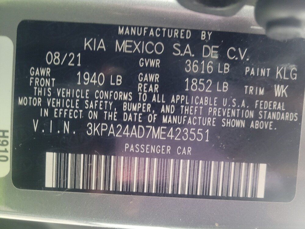 2021 Kia Rio in Marietta, GA 30062 - 18092959 33