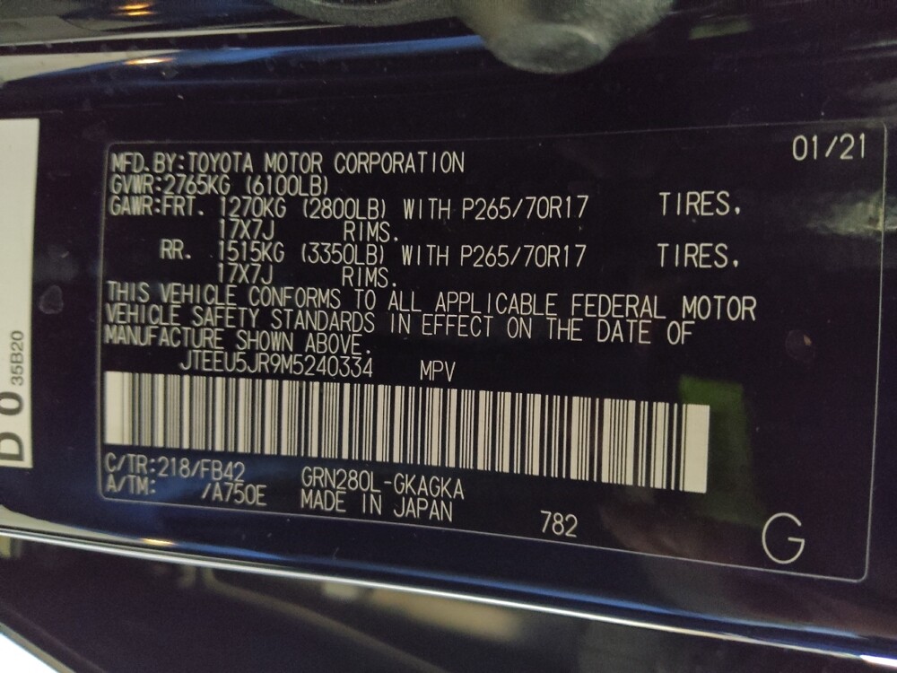 2021 Toyota 4Runner in Tampa, FL 33612 - 18092980 33