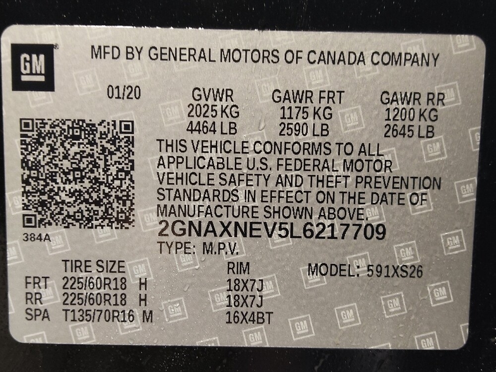 2020 Chevrolet Equinox in Baton Rouge, LA 70816 - 18093042 33