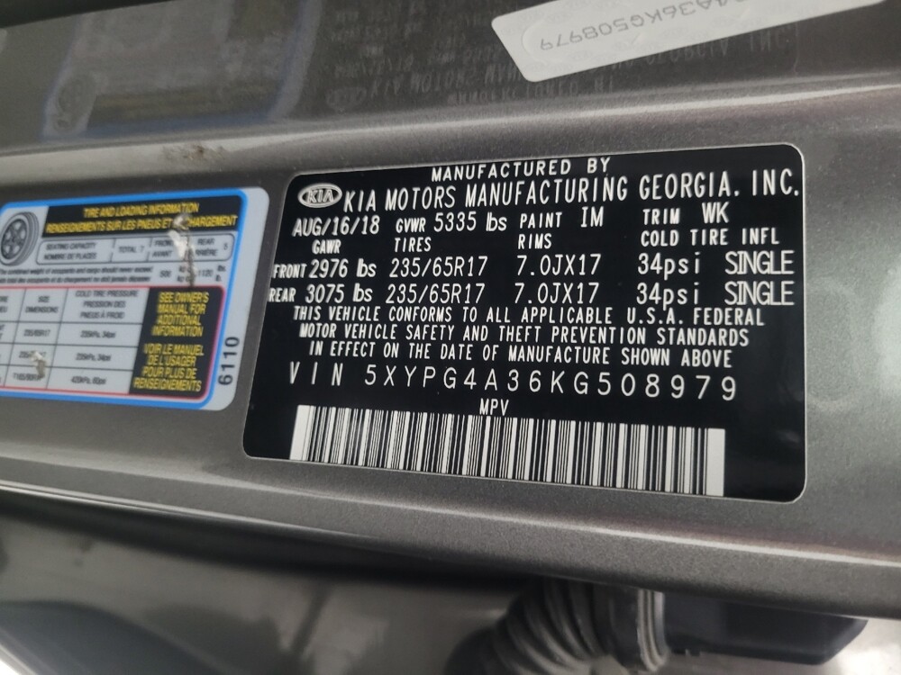 2019 Kia Sorento in Conyers, GA 30094 - 18093066 33