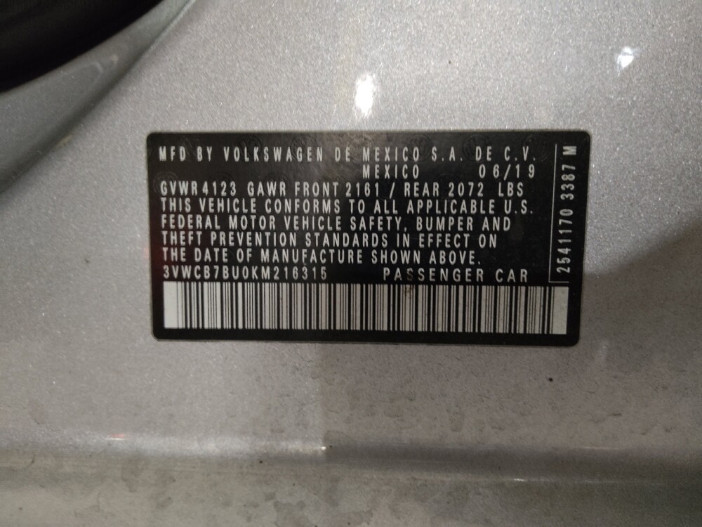 2019 Volkswagen Jetta in Oklahoma City, OK 73139 - 18093079 33