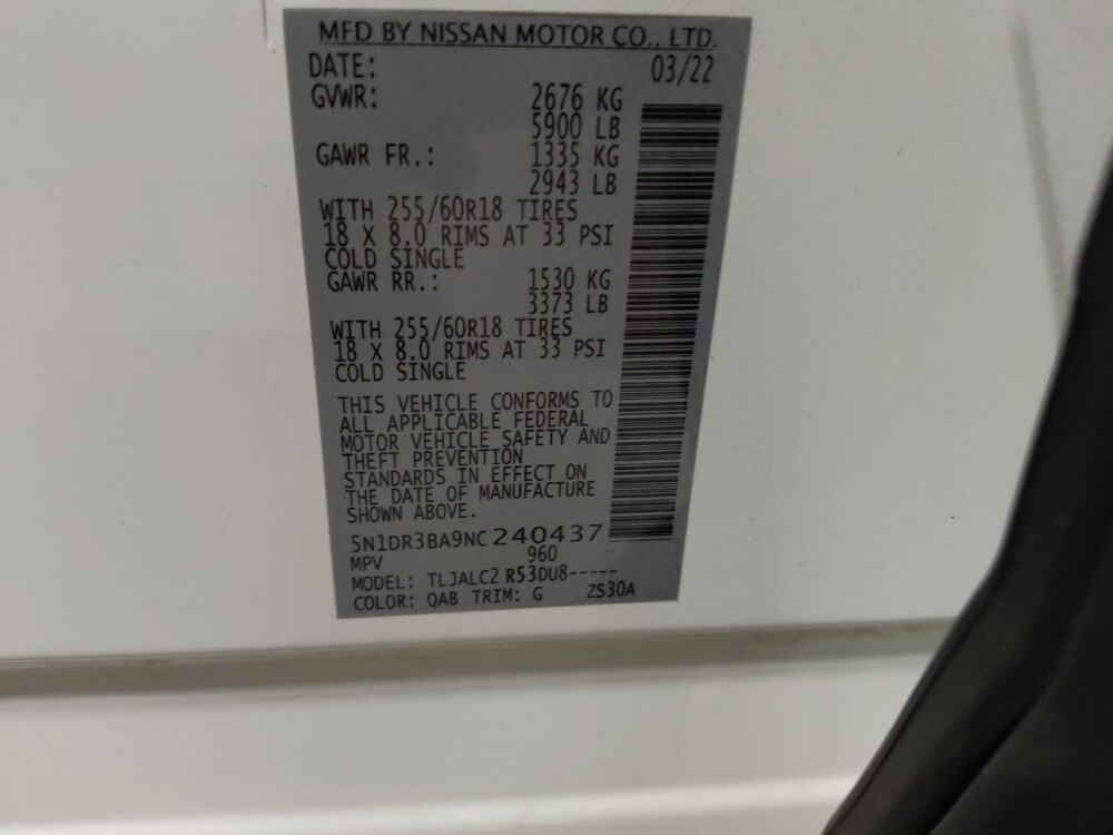 2022 Nissan Pathfinder in Oklahoma City, OK 73139 - 18093082 33