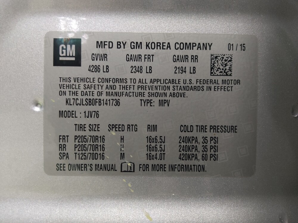 2015 Chevrolet Trax in Fort Myers, FL 33907 - 18093106 33