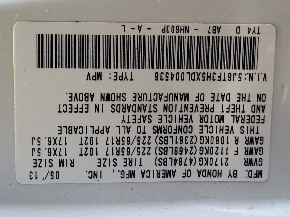 2013 Honda Crosstour in Conway, SC 29526 - 18093118 33