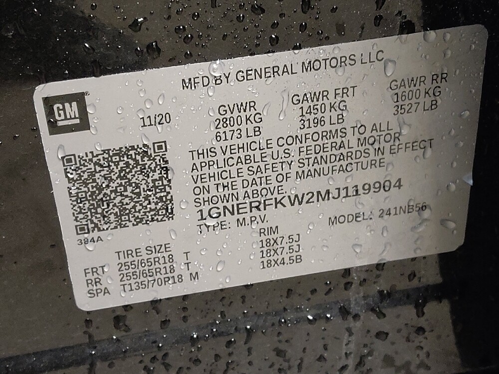 2021 Chevrolet Traverse in Greenville, NC 27834 - 18093145 33