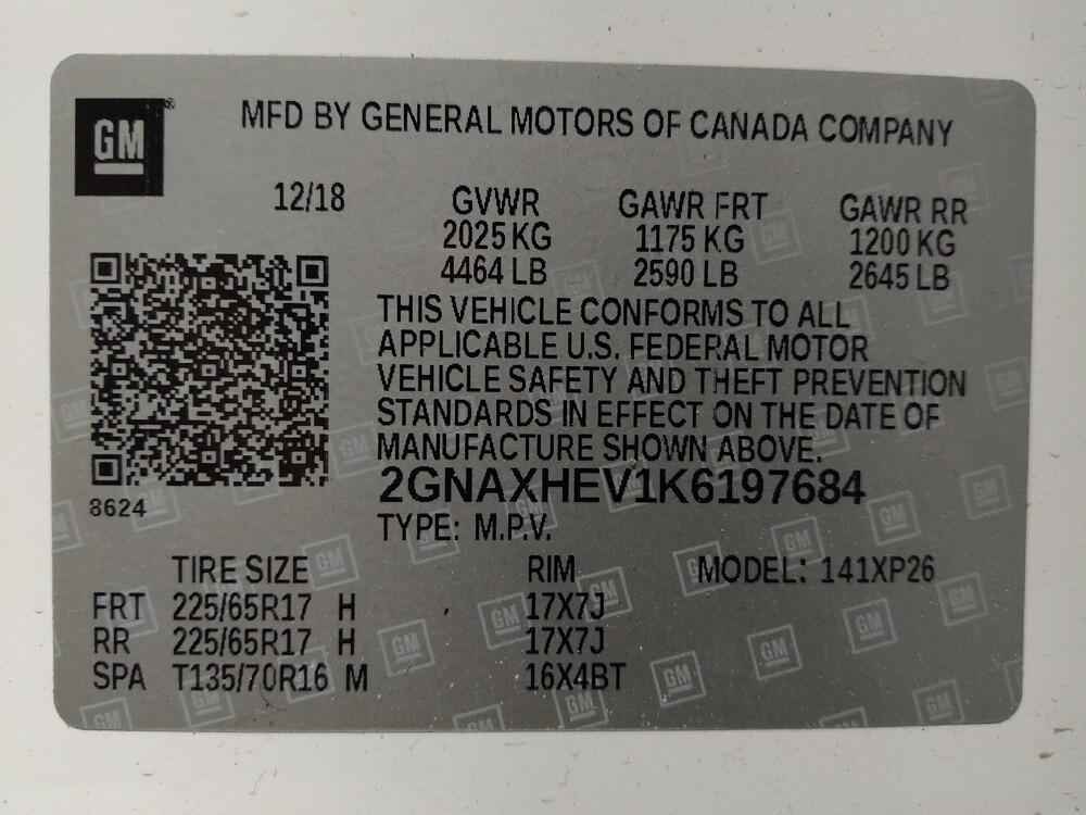 2019 Chevrolet Equinox in Baton Rouge, LA 70816 - 18093164 33