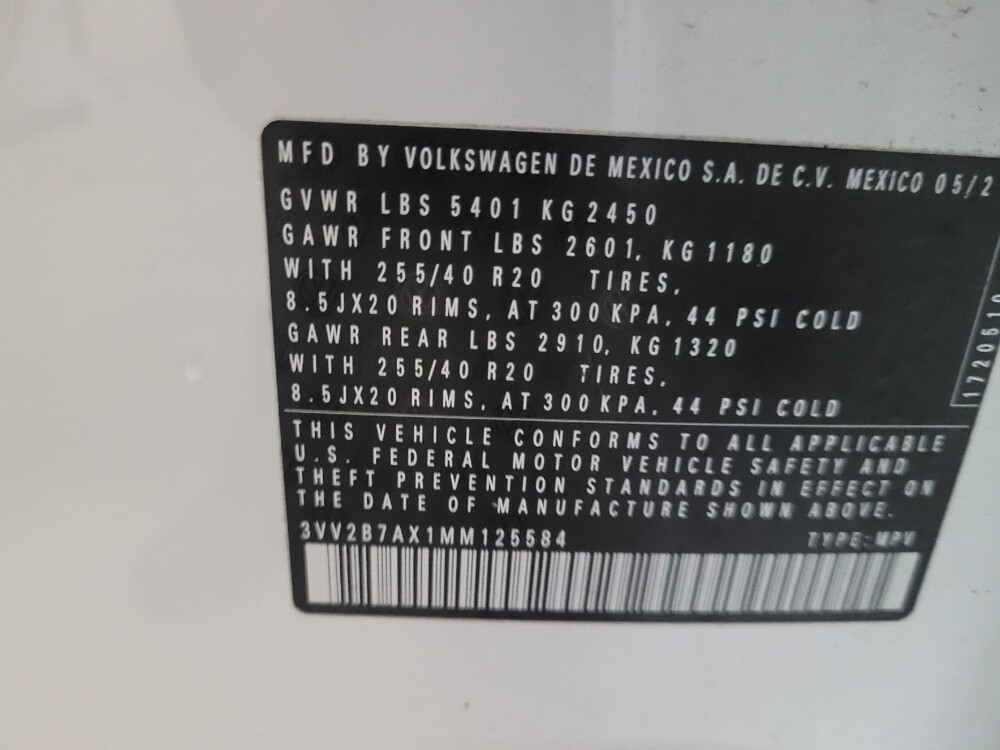 2021 Volkswagen Tiguan in New Castle, DE 19720 - 18093188 33