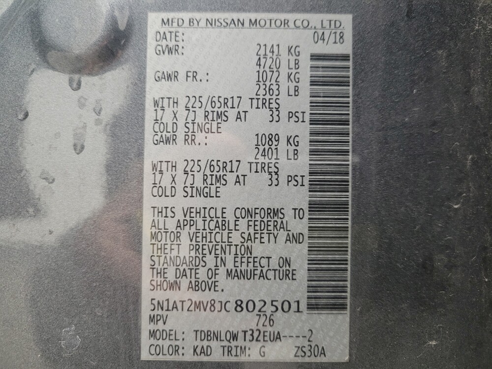 2018 Nissan Rogue in Madison, TN 37115 - 18093227 33