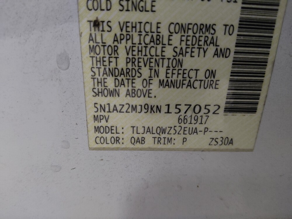 2019 Nissan Murano in Union City, GA 30291 - 18093238 33